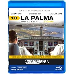 PilotsEYE.tv | LA PALMA |:| Blu-ray Disc� |:| Cockpitflight Condor | A320 | Bonus: Inseltour mit FO, Audiokommentar, Landeerkl�rungen [Blu-ray]