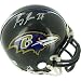 Steiner Sports NFL Baltimore Ravens Ray Rice Baltimore Ravens Replica Signed Mini Helmet