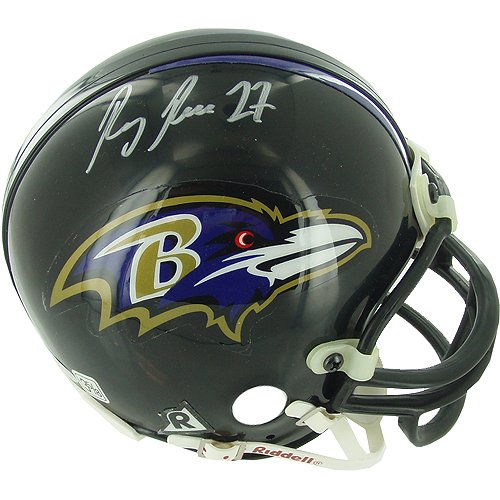 Steiner Sports NFL Baltimore Ravens Ray Rice Baltimore Ravens Replica Signed Mini Helmet