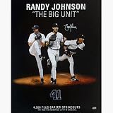 Randy Johnson Autographed Big Unit Merge 20 x 24 Photograph (Unframed)
