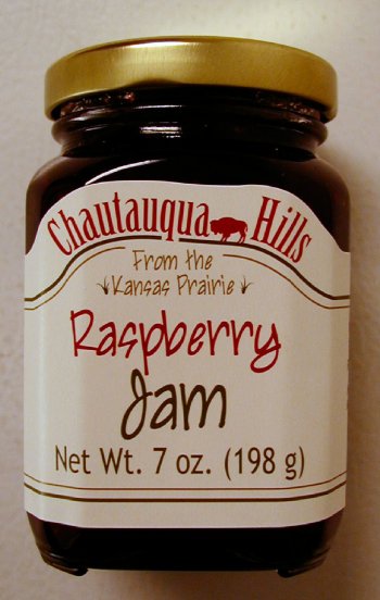 Chautauqua Hills Raspberry Jam, 9 Ounce by The Red Buffalo