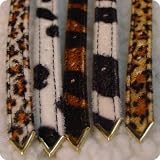 Animal Print Collars 3/8 inch Wide-CHEETAH-12 Inch