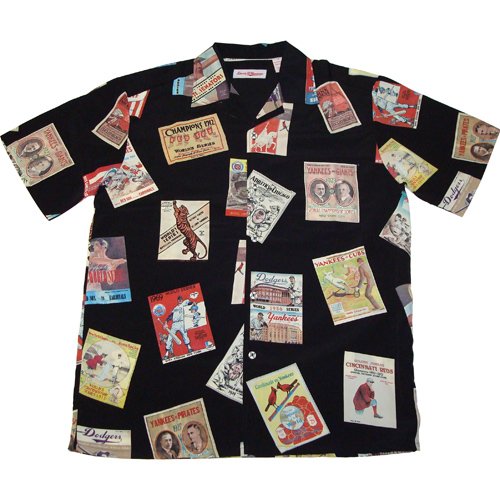 Major League Baseball Retro World Series Commemorative Button-Down Shirt, X-Large