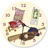 Baseball Decorative Wall Clock