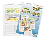 Bringmann 2314 - Bastelkalender Folia A5 weiss zum selbstgestalten