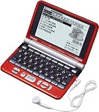 CASIO �d�q���� Ex-word XD-ST6300RD ���b�h(100�R���e���c, ���������f��, 6����TTS/�p��l�C�e�B�u�_�u�������Ή�, �S�܂��v�Z�Ή�, �o�b�N���C�g�t�����׉t��)