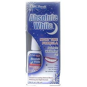 Dr Fresh Absolute White, Teeth Whitening Gel, .34 Ounces
