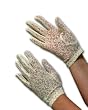 Stretch Lace Gloves, Wrist Length, Asst. Colors