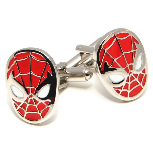  Spiderman Cufflinks w/ Box