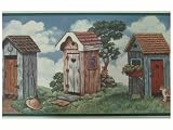 Green Outhouse Border By Imperial
