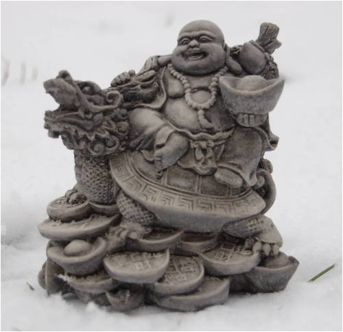 Kleiner Glücksbuddha
