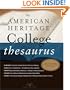 The American Heritage College Thesaurus, First Edition