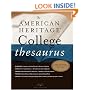 The American Heritage College Thesaurus, First Edition