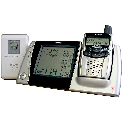 SportingGoods: Oregon Scientific WRB308Z Public Alert Radio and Weather Station