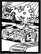 Coloring Board: Race Car