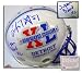 Lofa Tatupu Seattle Seahawks NFL Hand Signed Super Bowl XL Mini Helmet with Inscription