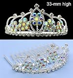 Bridal Heart Flower Girl Comb H10