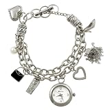 Geneva Platinum Toggle Charm Plus Size by Geneva