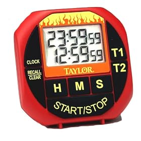 Taylor 818 Weekend Warrior Dual Event Timer and Clock by Clocks
