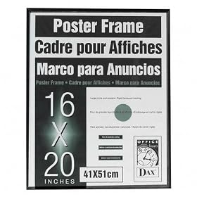 FRAME,POSTER,16X20,BK by Dax
