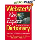 Webster's New Explorer Dictionary by  Merriam-Webster