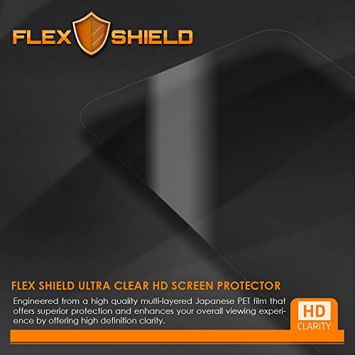 FlexShield [5-Pack] - Microsoft Lumia 535 Screen Protector with Lifetime Replacement Warranty - Ultra Clear Japanese PET Film - Bubble-Free HD Clarity with Anti-Fingerprint & Scratch Resistance