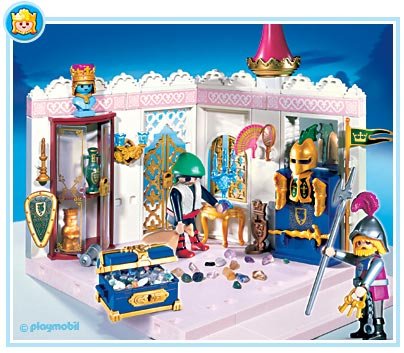 Childrens Toyshop  Toys : Playmobil Royal Treasury