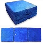 Materasso pieghevole blu 195 x 65 x 8...