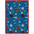 Multi-Sport Rug - Blue (Rectangle)