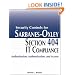 Security Controls for Sarbanes-Oxley Section 404 IT Compliance: Authorization, Authentication, and Access