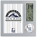 MLB Colorado Rockies Digital Desk Clock