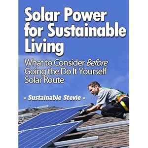 Solar Power for Sustainable Living (What to Consider Before Going the Do It Yourself Solar Route) (Kindle Edition)