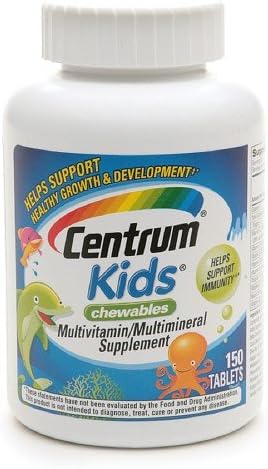 Centrum Kids Chewables Multivitamin, Tablets 150 ea