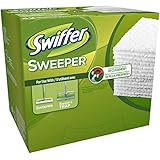 Swiffer Sweeper Dry Sweeping Cloths, Mop and Broom Floor Cleaner Refills Unscented, 32-Count (Pack of 3) (Packaging May Vary)