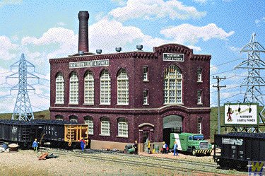 Walthers Cornerstone HO Scale Northern Light and Powerhouse Structure Kit