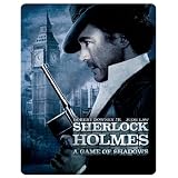【完全数量限定】 シャーロック・ホームズ シャドウ ゲーム ブルーレイ(2枚組) スチールブック仕様 [SteelBook] [Blu-ray]