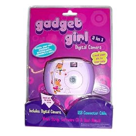 Girls Monkey Digital Camera Set by
