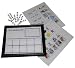 Portable Token Rewards Board with 40 Tokens and 40 velcro dots for autism visual reinforcement system - ABA Rewards and incentives (pack of sets include behavior/family supplemental pack, shapes/colors, animals and numbers