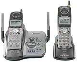 Panasonic KX-TG5432M 5.8 GHz Platinum Cordless Phone with Answering System and Dual Handsets