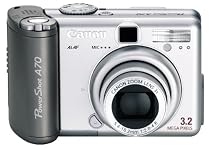 Canon PowerShot A70 3.2MP Digital Camera w/ 3x Optical Zoom