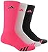 Adidas Men's Cushioned 3 Stripe Socks (Pack of 3)