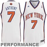 NBA New York Knicks Carmelo Anthony Revolution 30 Home Swingman Jersey