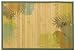 Laser Printed Split Bamboo Leaves Placemat 18" x 12" Set / 6