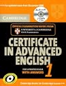 Cambridge Certificate in Advanced English 1 for updated exam Self-study Pack