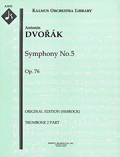 Symphony No.5, Op.76 (Original edition (Simrock)): Trombone 2 part (Qty 2) [A1415]