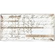 Ephemera French Writing Long Transferware Tray