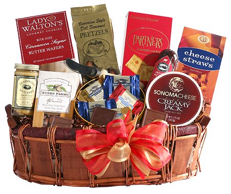 Sweet and Savory Gourmet Gift Basket by Wine.com