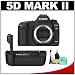 Canon EOS 5D Mark II Full-Frame Digital SLR Camera + BG-E6 Battery Grip + Cleaning Kit