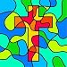 Stained Glass Cross - 24