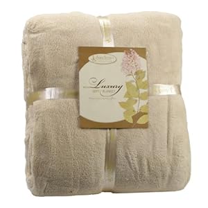 JS Sanders Super Soft Coral Fleece BLanket